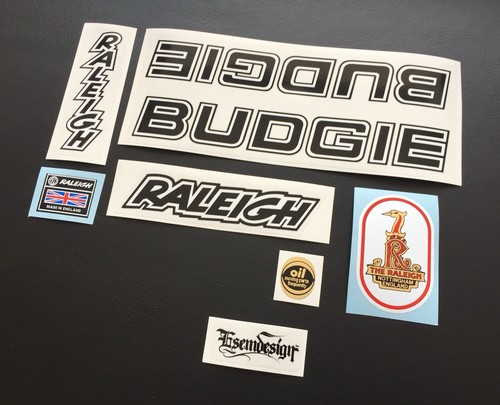 Raleigh budgie decal - decal,