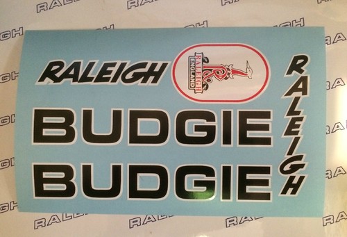 Raleigh budgie mk1 decal set - raleigh,