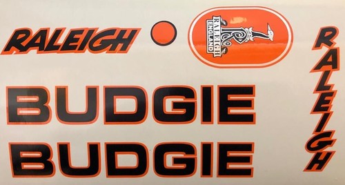 Raleigh budgie mk1 decal set - mk1,